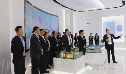 中廣核新能源總經理李亦倫一行來訪東方日升